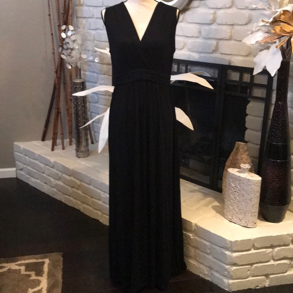 cable and gauge maxi dress